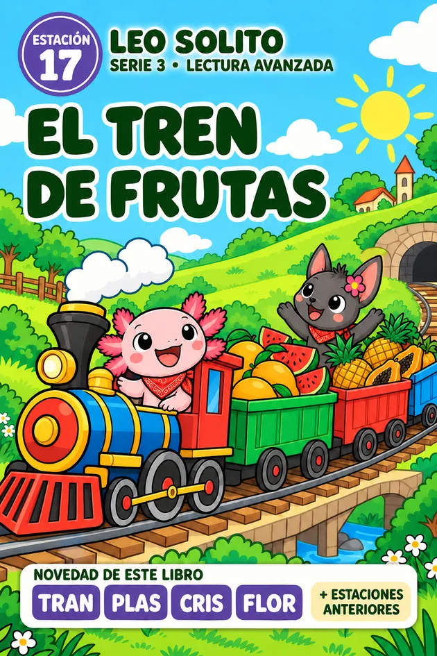 Estación 17: El tren de frutas
