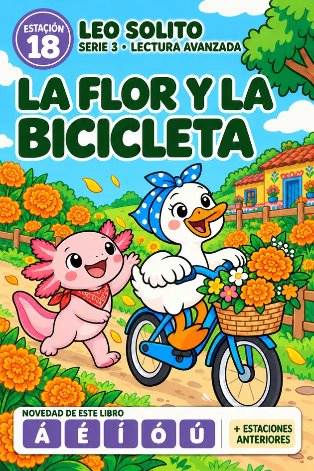Estación 18: La flor y la bicicleta
